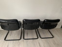 3x Artifort Kufenstuhl
