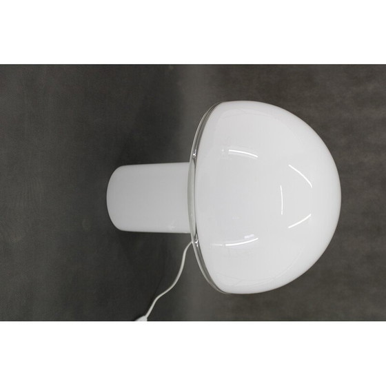 Image 1 of Tischlampe mit Pilz aus Muranoglas, Italien 1990