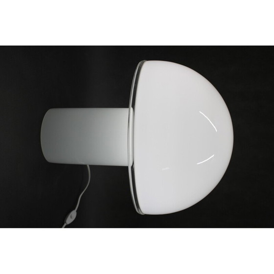Image 1 of Tischlampe mit Pilz aus Muranoglas, Italien 1990