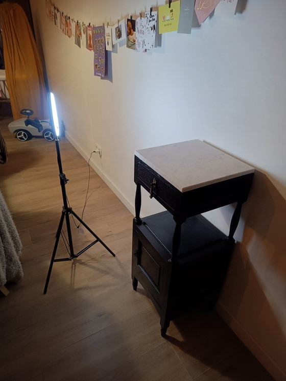 Image 1 of Stilvolles schwarzes Sideboard/Tisch/Getränkeschrank