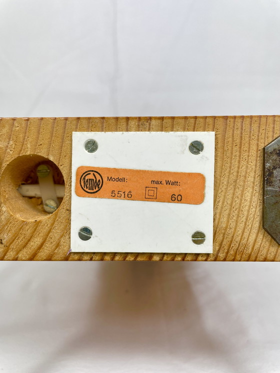 Image 1 of Temde-Tischlampe mit zwei Glaslampen