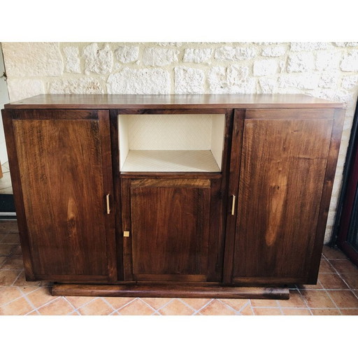 Vintage Nussbaum Art Deco Buffet 1950er Jahre