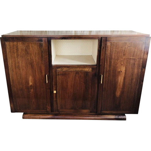 Vintage Nussbaum Art Deco Buffet 1950er Jahre