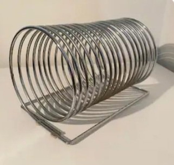 Image 1 of Chrom-Spiralmagazinständer 1990s