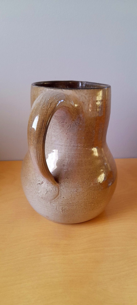 Image 1 of Zoomorpher Krug Eule, Michel Bailly, 1960.