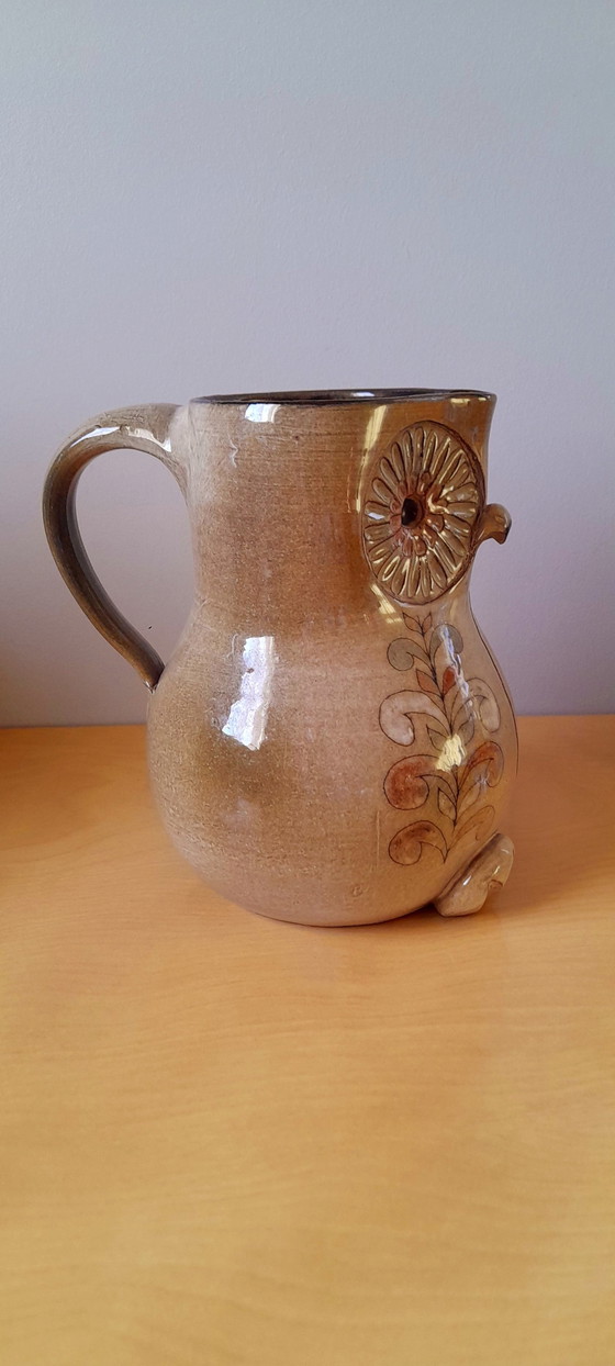 Image 1 of Zoomorpher Krug Eule, Michel Bailly, 1960.