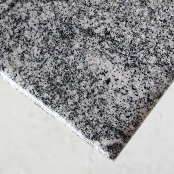 Image 1 of Vintage Granit Couchtisch mit abgerundeten Ecken, Italien 1970