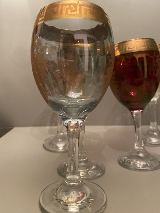 Image 1 of 5 Verres À Pied Murano