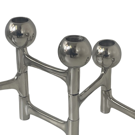 Image 1 of Vintage - Vollständig verstellbarer Kandelaber - Hergestellt von Pols Potten, niederländisches Design