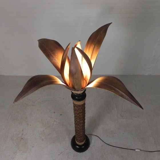 Image 1 of Stehende Palmenlampe, 1970er Jahre