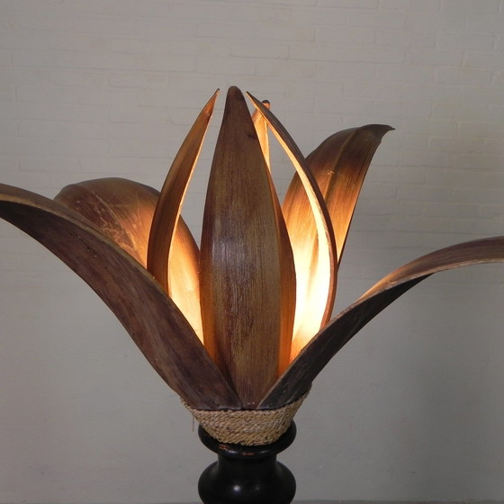 Image 1 of Stehende Palmenlampe, 1970er Jahre
