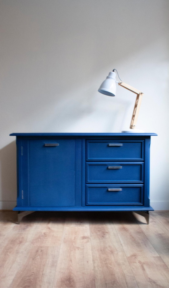 Image 1 of Blickfang! Königsblauer Schrank!