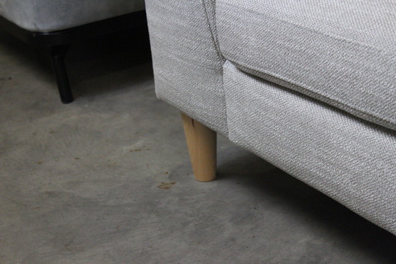 Image 1 of Stoffsofa Und Recamiere Chaiselongue Sofa Couch 