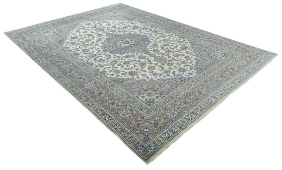 Image 1 of Handgeknüpfter Keshan Orientteppich – 415 X 305 Cm