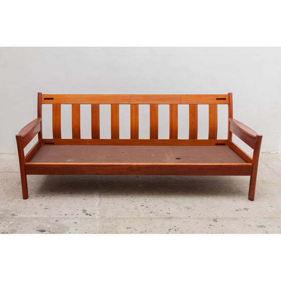 Image 1 of Vintage Dyrlund Dreisitziges Sofa, Dänemark 1950er Jahre