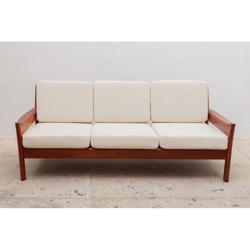 Vintage Dyrlund Dreisitziges Sofa, Dänemark 1950er Jahre