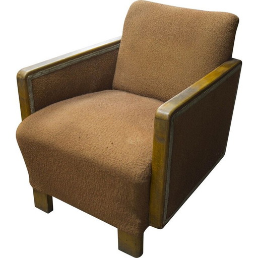 Mid-Century Art Deco Sessel, Mitteleuropa 1930er Jahre