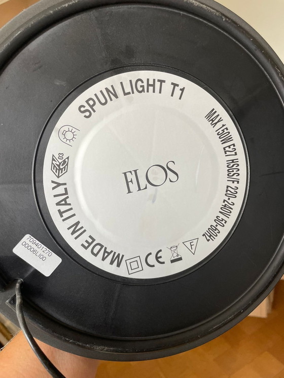 Image 1 of Flos Spun Light T1 Design Tischleuchte Schwarz