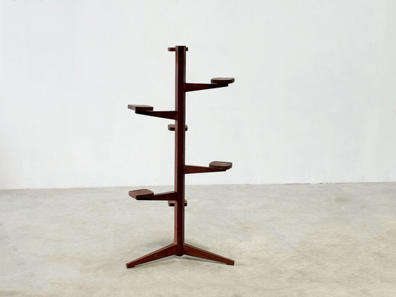 Image 1 of 1970'S Italienische Etagere / Beistelltisch aus Holz