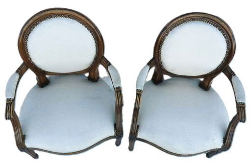 Paar Cabrio-Sessel Set