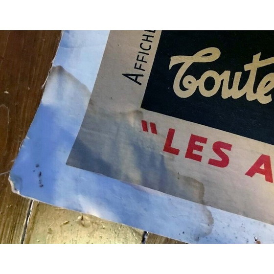 Image 1 of Vintage-Werbeplakat "j'ai deux amours!" von Paul Mohr, 1946