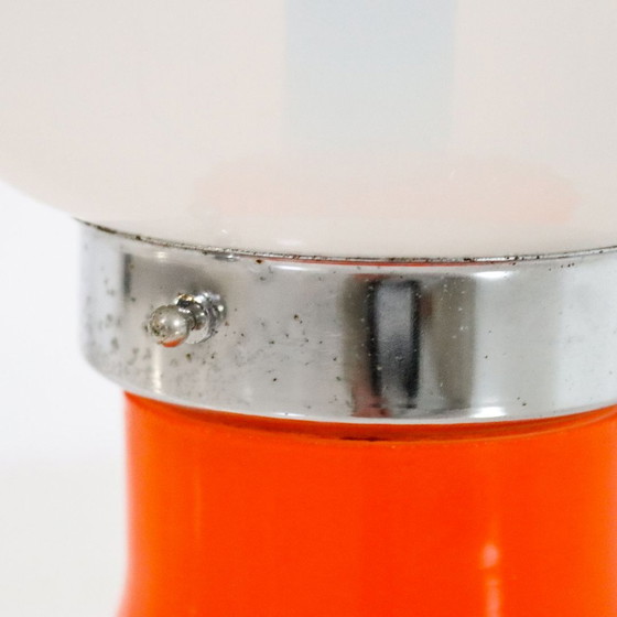 Image 1 of Space Age Murano orange Tischlampe Fungo