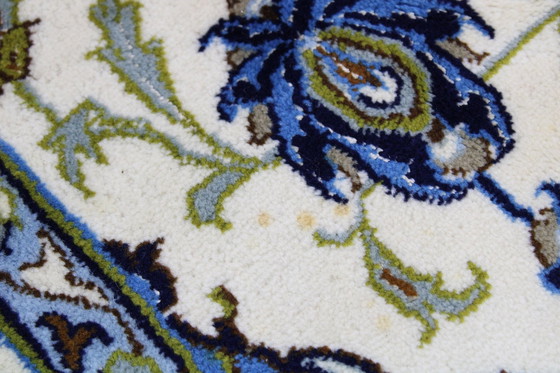 Image 1 of Original Isfahan Sehr Feiner Perserteppich Mit Seide Kette 433 X 252 Cm  