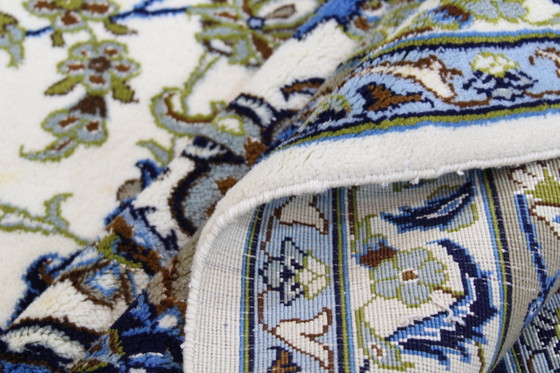 Image 1 of Original Isfahan Sehr Feiner Perserteppich Mit Seide Kette 433 X 252 Cm  