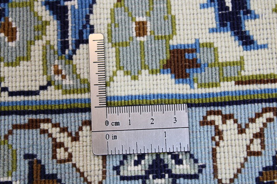 Image 1 of Original Isfahan Sehr Feiner Perserteppich Mit Seide Kette 433 X 252 Cm  