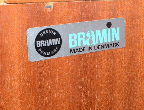 Image 1 of Mittelalterlicher dänischer Teak-Büroschrank von H.W. Klein für Bramin