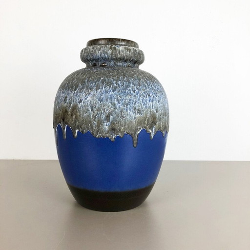 Mehrfarbige Vase 286-42 aus Keramik von Scheurich, 1970er Jahre