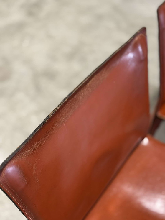 Image 1 of Cassina 6X Cab 412 Burgundy von Mario Bellini Np : 9000€.
