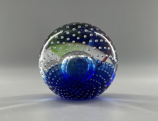 Limited Edition Caithness Glass Scotland "Planetarium" Paperweight Briefbeschwerer Signiert