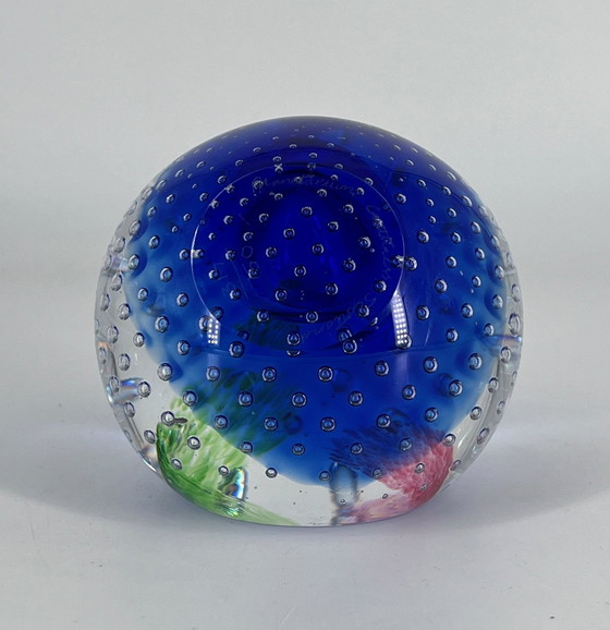 Image 1 of Limited Edition Caithness Glass Scotland "Planetarium" Paperweight Briefbeschwerer Signiert