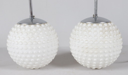 Bubble Space Age Opalglas Deckenlampen/Deckenleuchte Von Rolf Krüger Für Staff, Deutschland, 1970Er Jahre