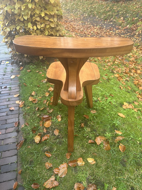 Image 1 of Brutalistischer Friseurhocker