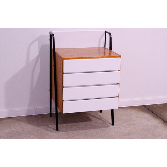 Image 1 of Vintage Kommode aus Buchenholz und Sperrholz für Tatra nábytok, Tschechoslowakei 1960