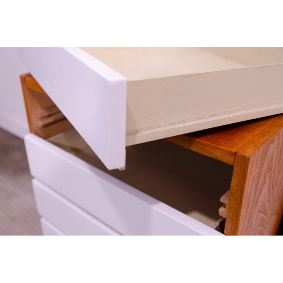 Image 1 of Vintage Kommode aus Buchenholz und Sperrholz für Tatra nábytok, Tschechoslowakei 1960