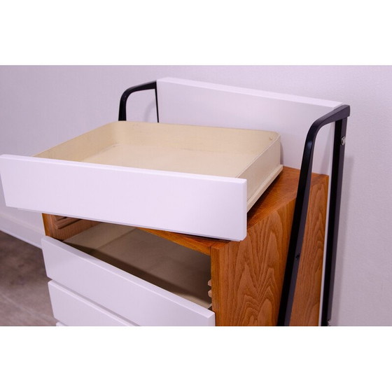 Image 1 of Vintage Kommode aus Buchenholz und Sperrholz für Tatra nábytok, Tschechoslowakei 1960