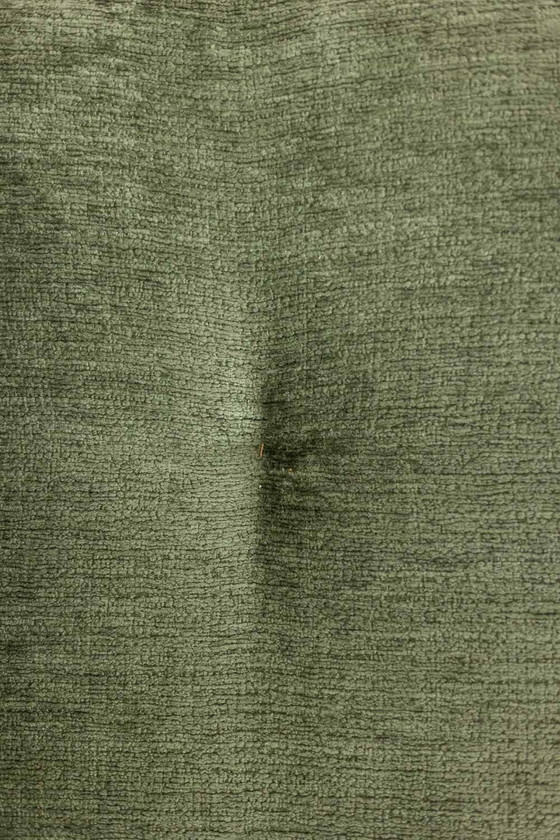 Image 1 of Airborne. Sofa-Bett aus grünem Samt. 1970S.