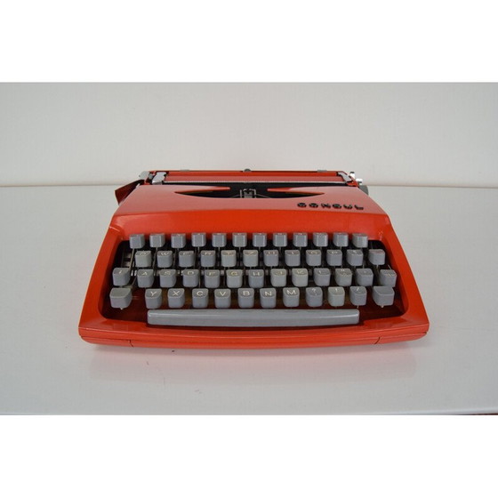 Image 1 of Alte Schreibmaschine "Consul" aus Metall und Kunststoff, Tschechoslowakei 1960