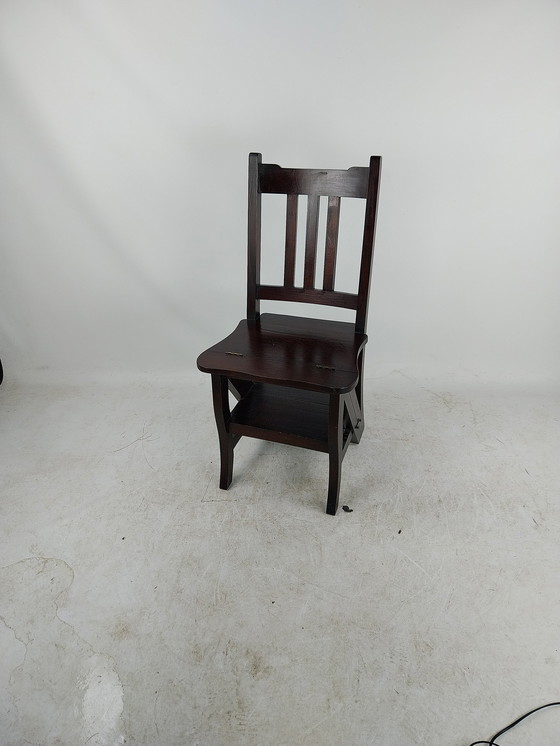 Image 1 of 1 X Bibliothekstreppe/Stuhl By H.S. Collection