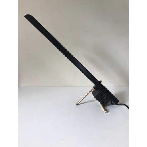 Vintage Tischlampe aus Metall von Trinité, Frankreich 1980