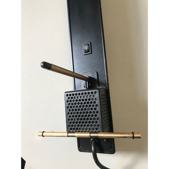 Image 1 of Vintage Tischlampe aus Metall von Trinité, Frankreich 1980