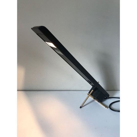 Image 1 of Vintage Tischlampe aus Metall von Trinité, Frankreich 1980