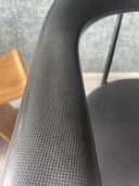 4x All-Black P40 Sessel von Giancarlo Vegni für Fasem, ca80er Jahre