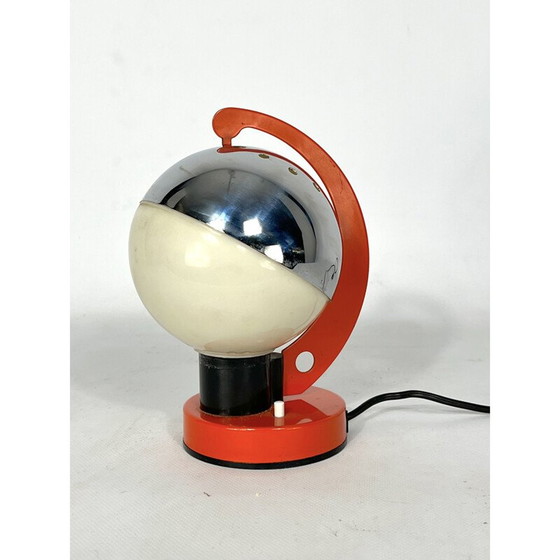 Image 1 of Vintage Tischlampe aus lackiertem Metall und Kunststoff, Italien 1960