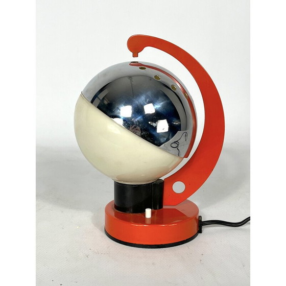 Image 1 of Vintage Tischlampe aus lackiertem Metall und Kunststoff, Italien 1960