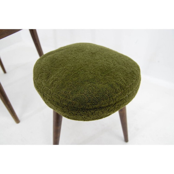 Image 1 of Set aus Stuhl und Hocker, Tschechoslowakei 1960er Jahre