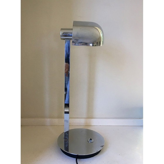 Image 1 of Vintage Schweizer Lampe in Chrom